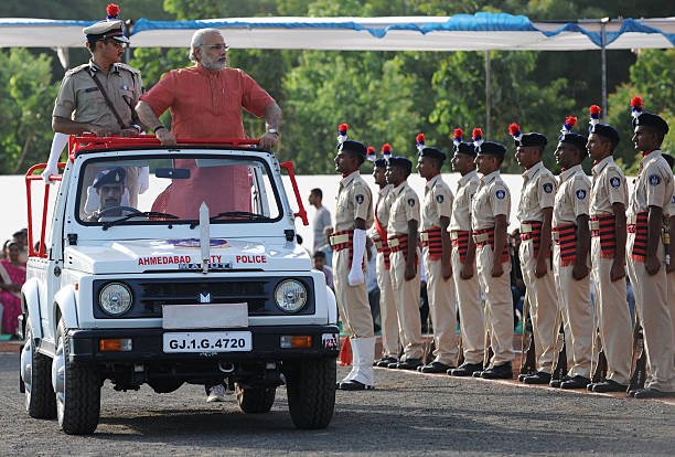 Narendra Modi’s efforts for police modernization in Gujarat