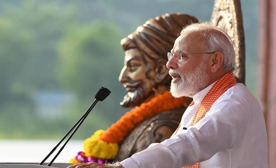 Modi has revered Shivaji Maharaj since his youth